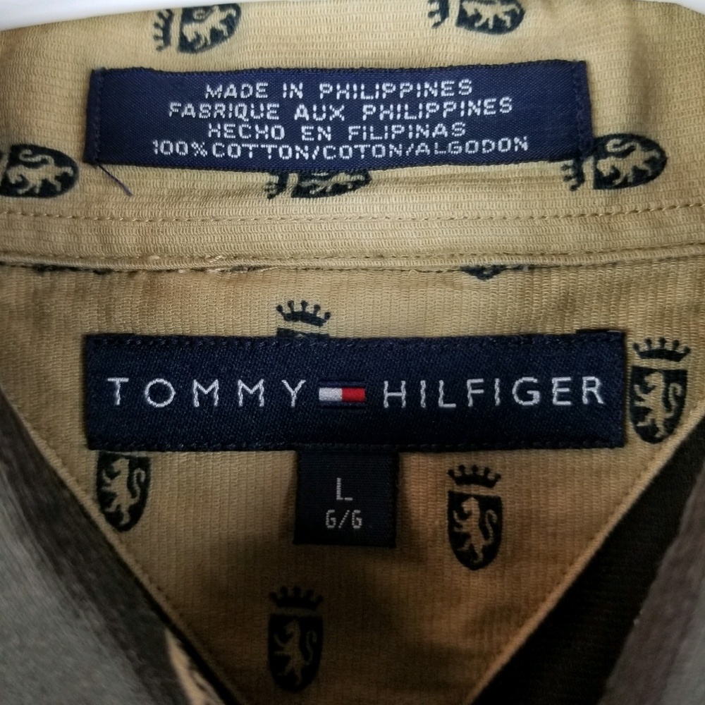 Tommy Hilfiger All Over Crest Button Down - image 3